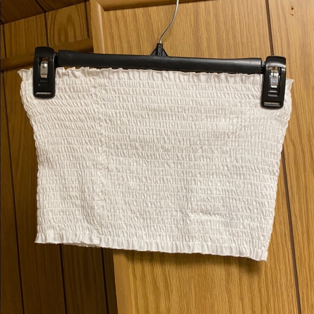 White Medium tube top